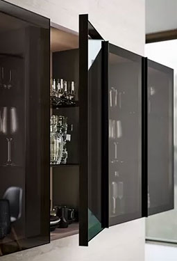 شیشه کابینت